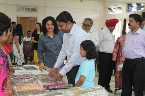 Inauguration of exhibition cum sale